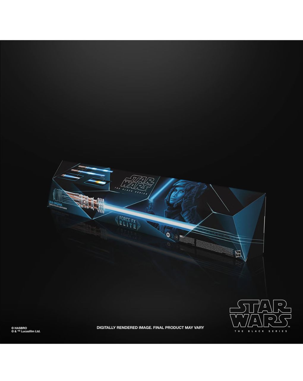 Hasbro star wars φωτόσπαθο the black series leia organa force fx elite lightsaber f3904 - Hasbro
