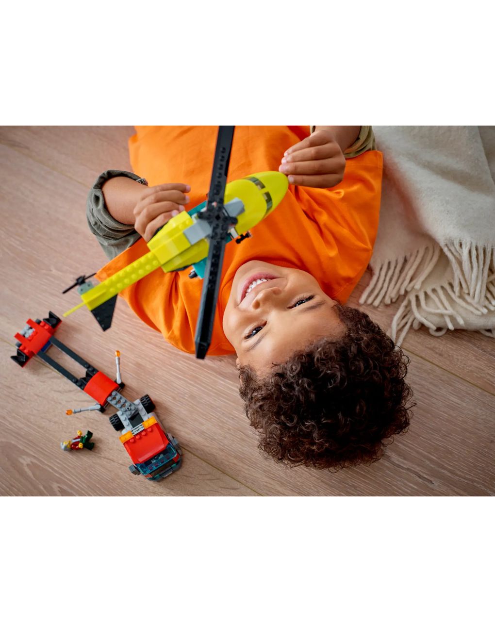 Lego city rescue helicopter transport 60343 - Lego