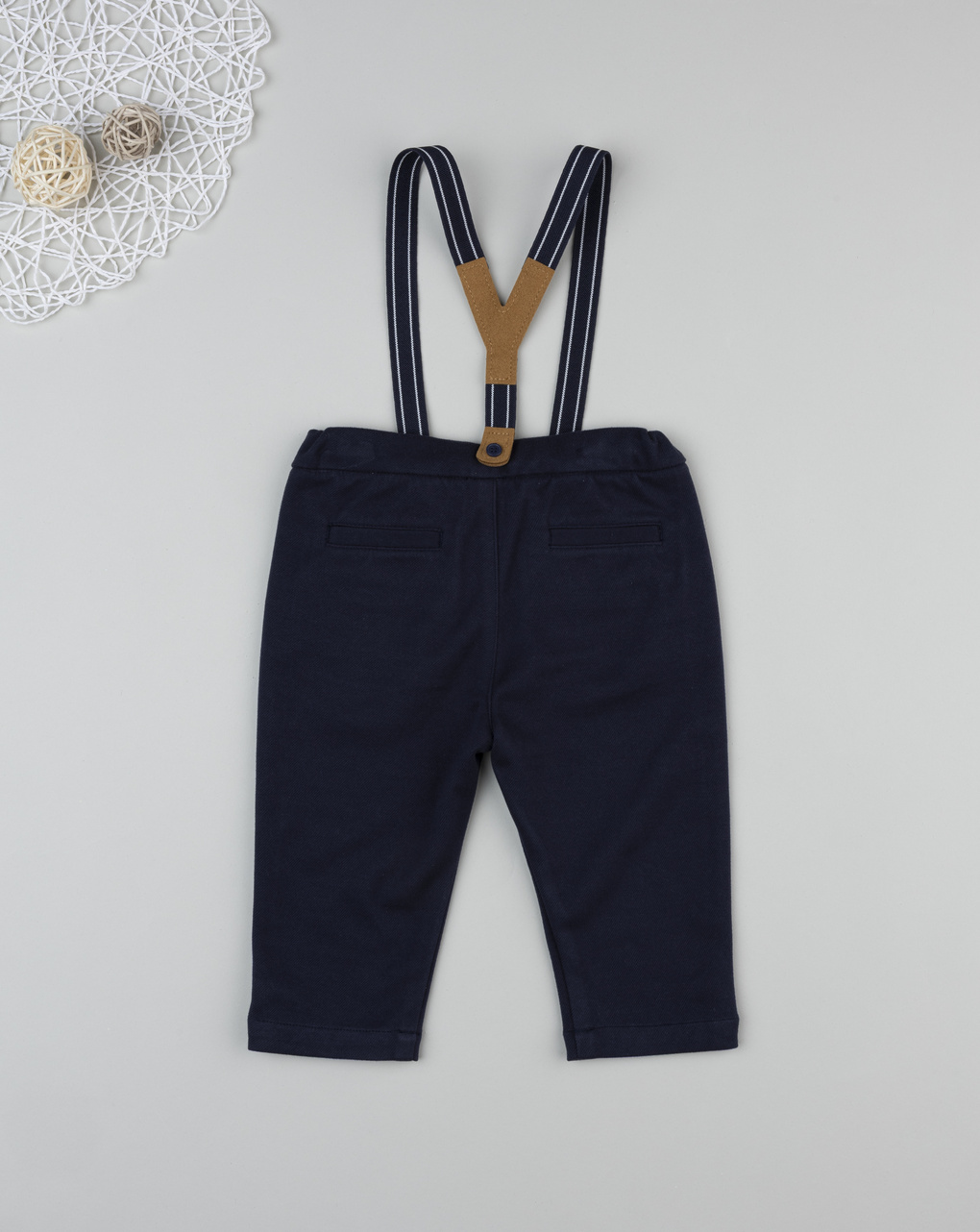 βρεφικό παντελόνι μπλε teddy classic για αγόρι - Prénatal