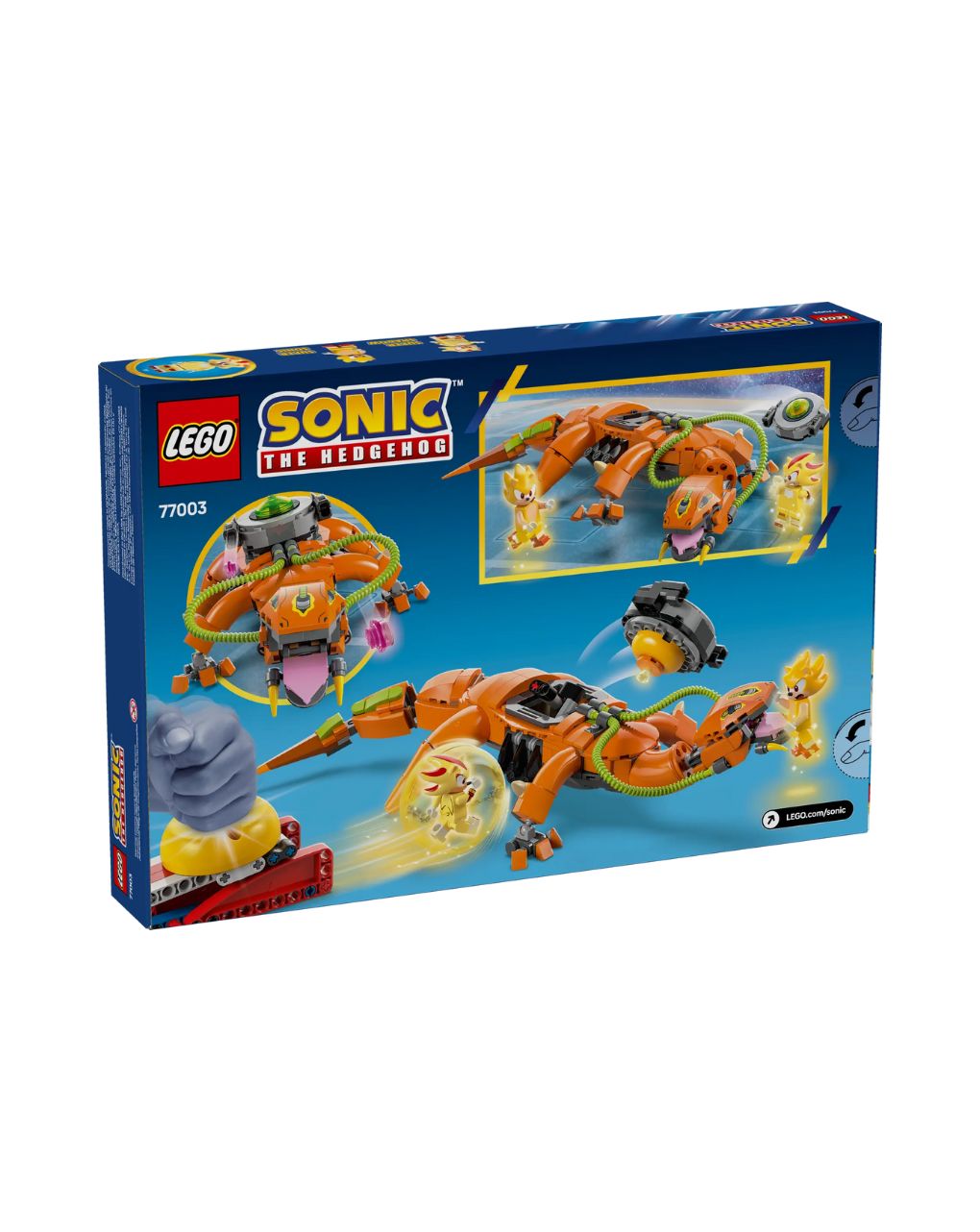 Lego sonic the hedgehog super shadow vs. biolizard 77003 - Lego, LEGO SONIC