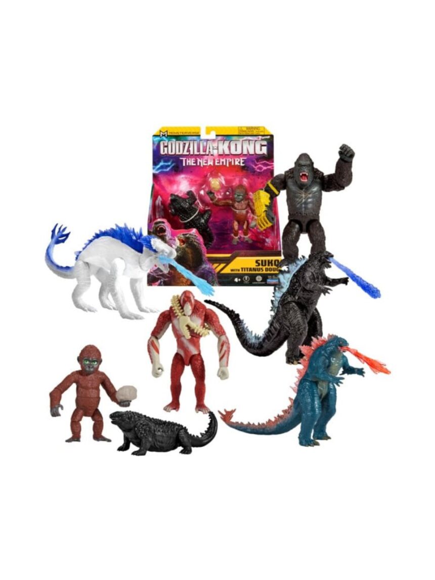 Giochi preziosi godzilla x kong φιγούρα 15cm mn303000 (6 σχέδια) - Giochi Preziosi