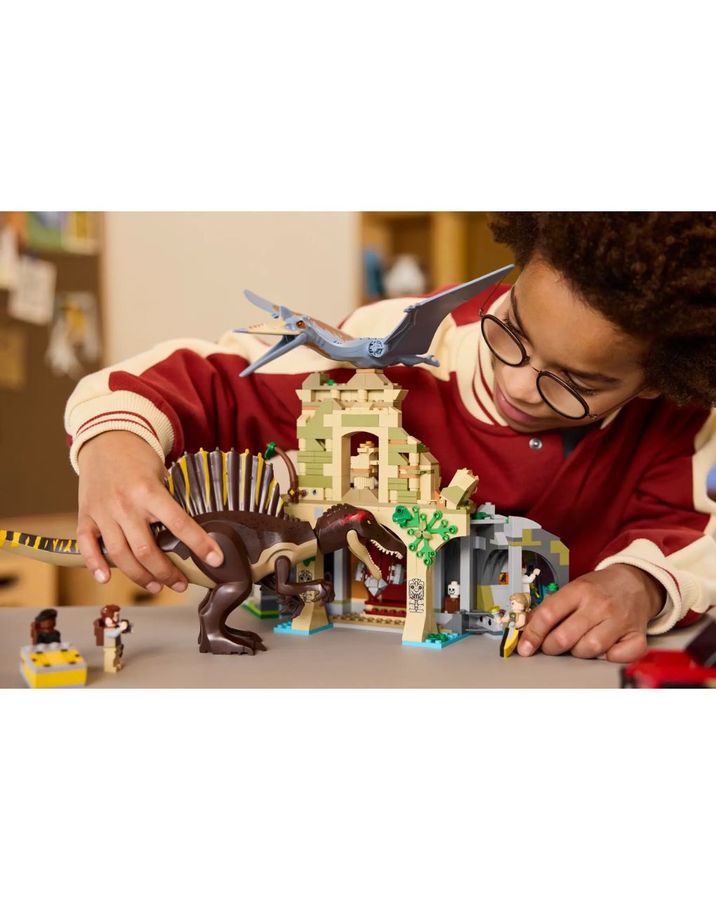 Lego jurassic world spinosaurus & quetzalcoatlus air mission 76976 - Lego