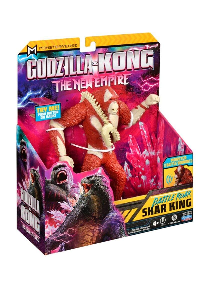 Giochi preziosi godzilla x kong φιγούρα με ήχο 18cm mn305000 (3 σχέδια) - Giochi Preziosi