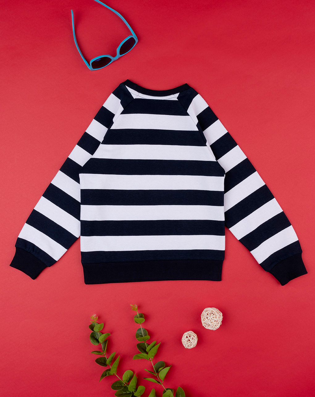 παιδική μπλούζα φούτερ ριγέ nyc για αγόρι - Prénatal