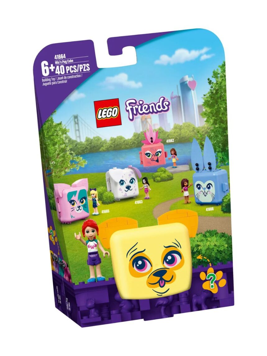 Lego friends mia's pug cube 41664 - Lego