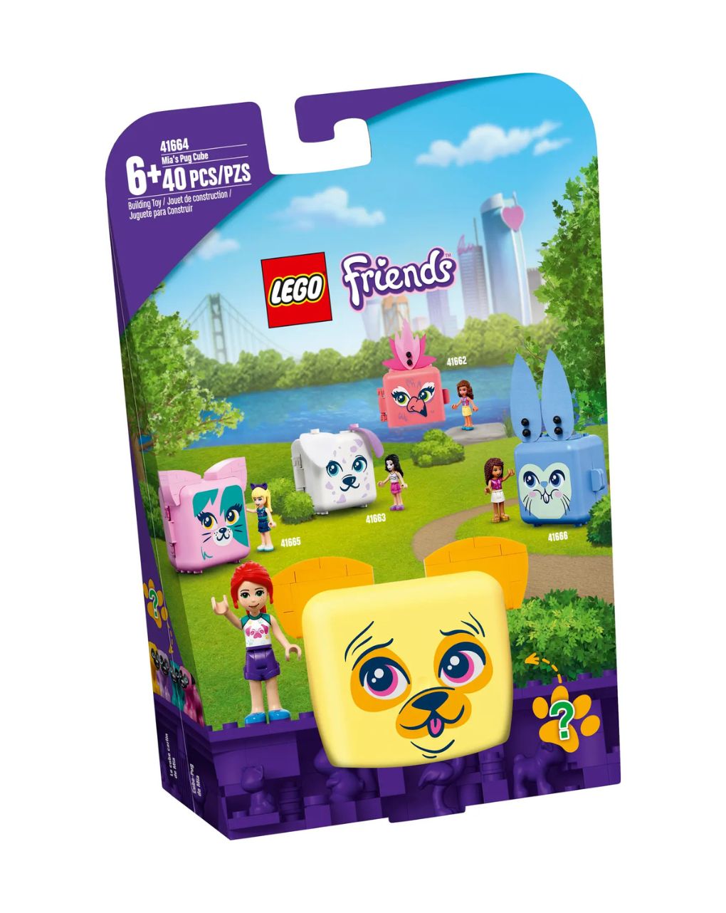 Lego friends mia's pug cube 41664 - Lego
