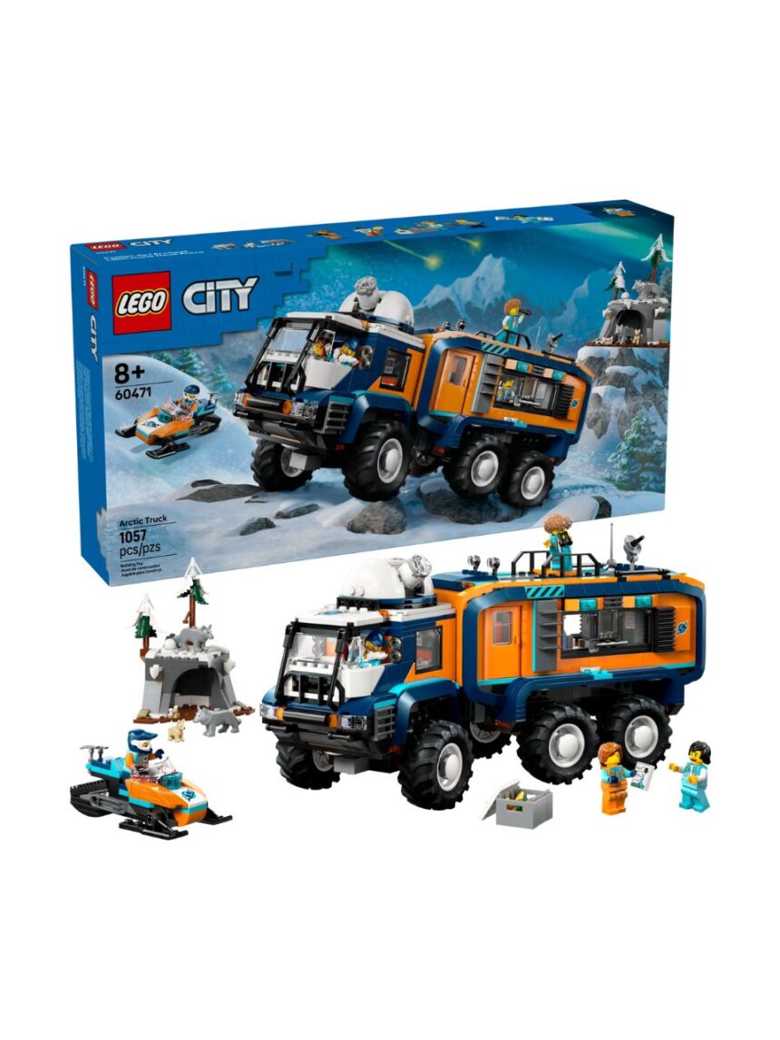 Lego city arctic explorer science lab truck 60471 - Lego