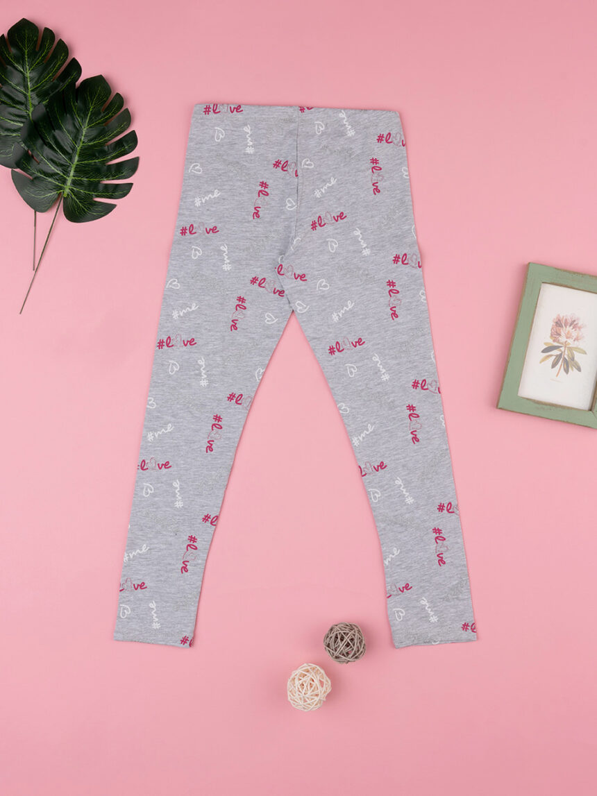 παιδικό κολάν γκρι love για κορίτσι - Prénatal