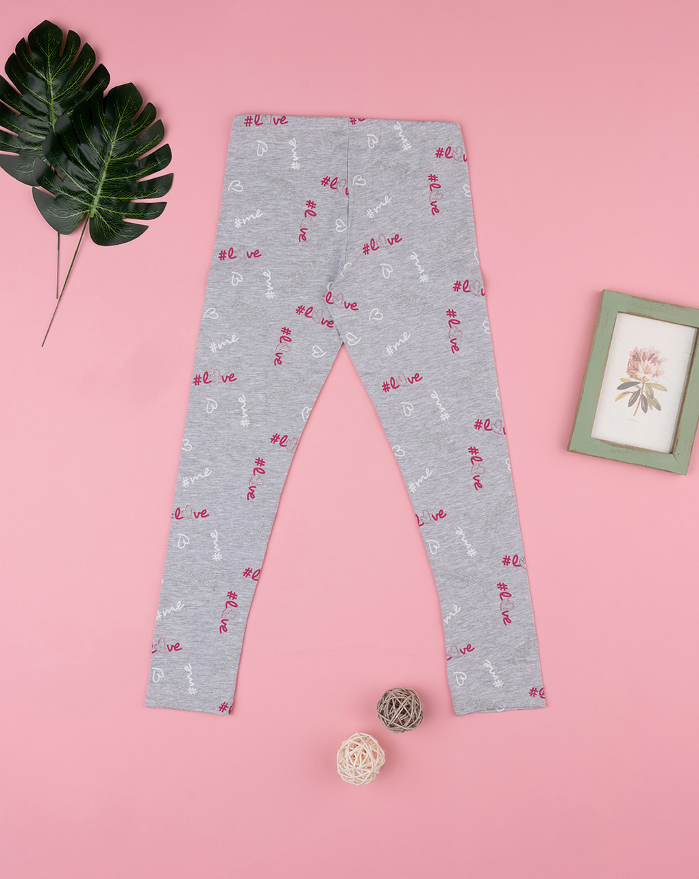 παιδικό κολάν γκρι love για κορίτσι - Prénatal