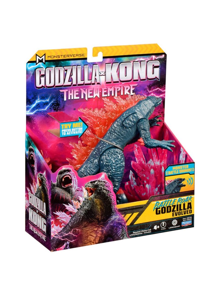 Giochi preziosi godzilla x kong φιγούρα με ήχο 18cm mn305000 (3 σχέδια) - Giochi Preziosi