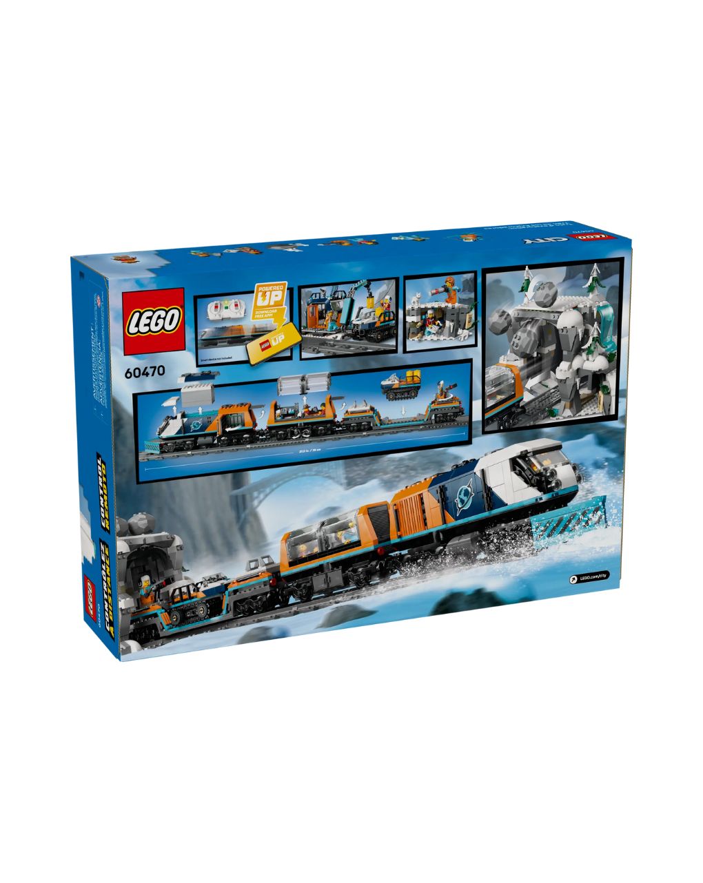 Lego city explorers' arctic polar express train 60470 - Lego