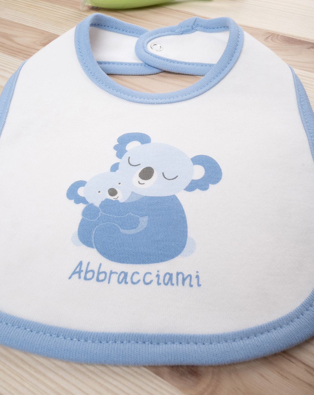 βρεφική σαλιάρα λευκή με κοάλα για αγόρι - Prénatal