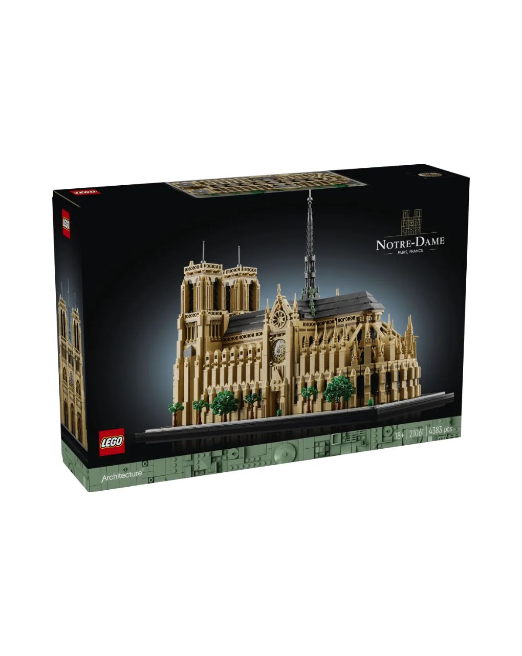 Lego architecture notre-dam de paris 21061