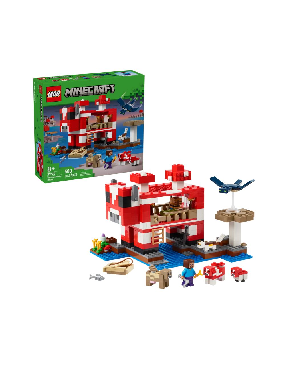 Lego minecraft the mooshroom house 21270 - Lego