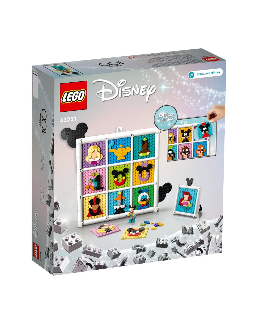 Lego disney 100 years of disney animation icons 43221 - Disney, Lego