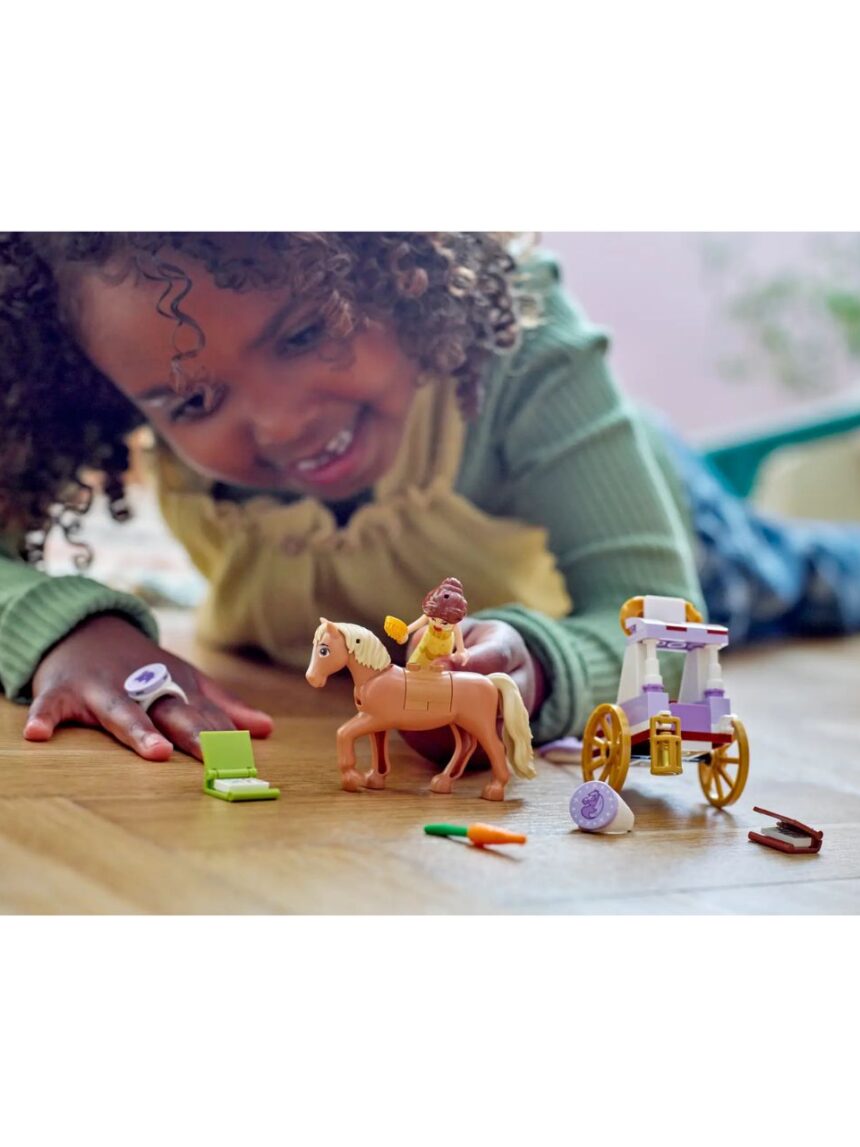Lego disney princess belle’s storytime horse carriage 43233 - Lego