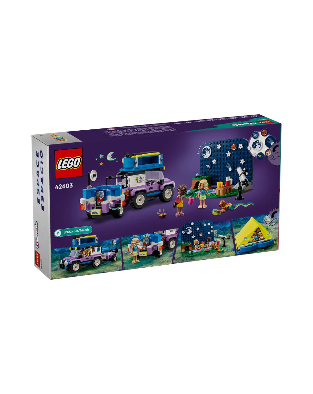 Lego friends stargazing camping vehicle 42603 - Lego, Lego Friends
