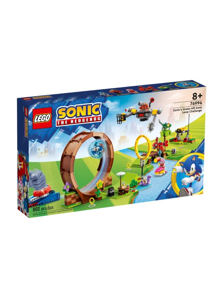 Lego sonic the hedgehog sonic's green hill zone loop challenge 76994 - Lego, LEGO SONIC