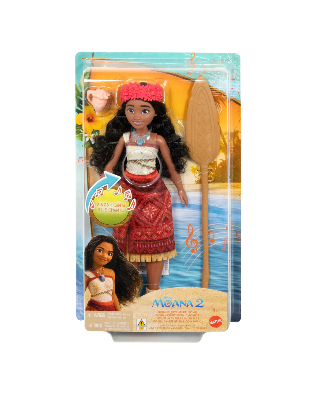 Mattel disney princess βαϊάνα που τραγουδάει jbt61 - Disney Princess