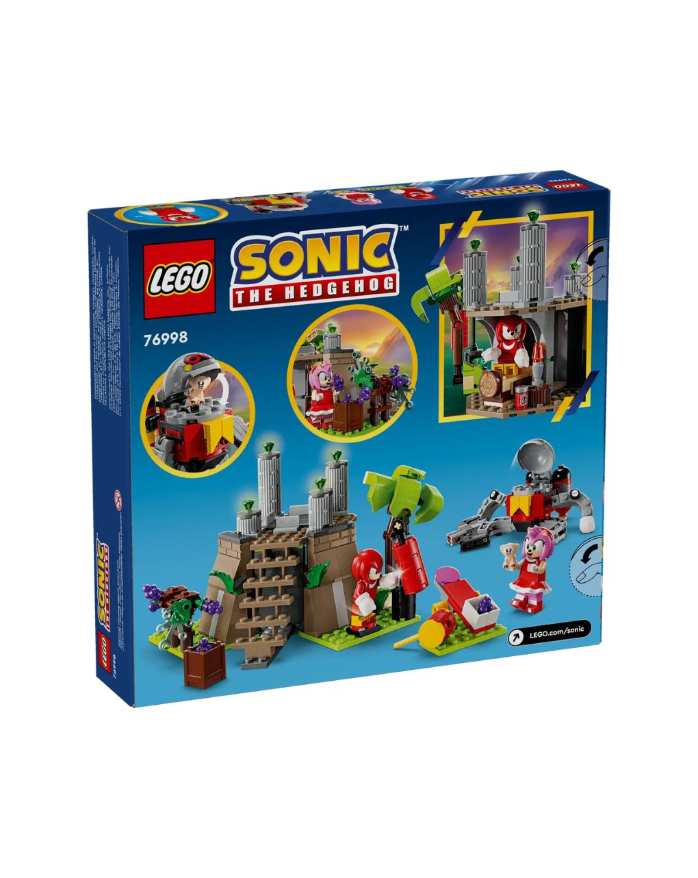 Lego sonic the hedgehog knuckles & the master emerald shrine 76998 - Lego