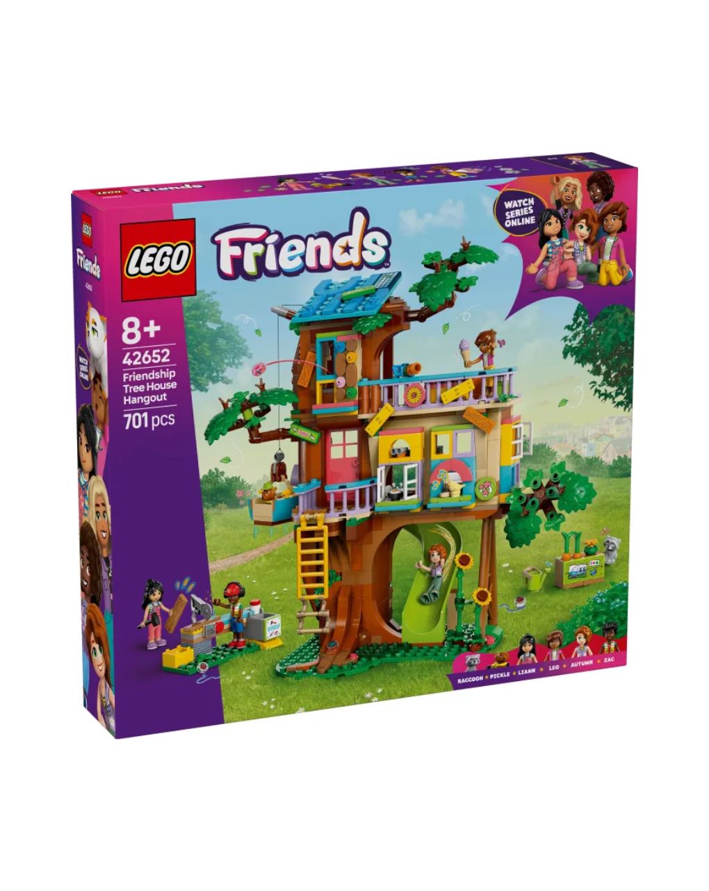 Lego friends friendship tree house hangout 42652