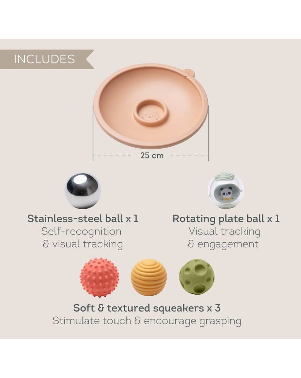 Taf toys tummy time adventure tray t-13705 - Taf-toys