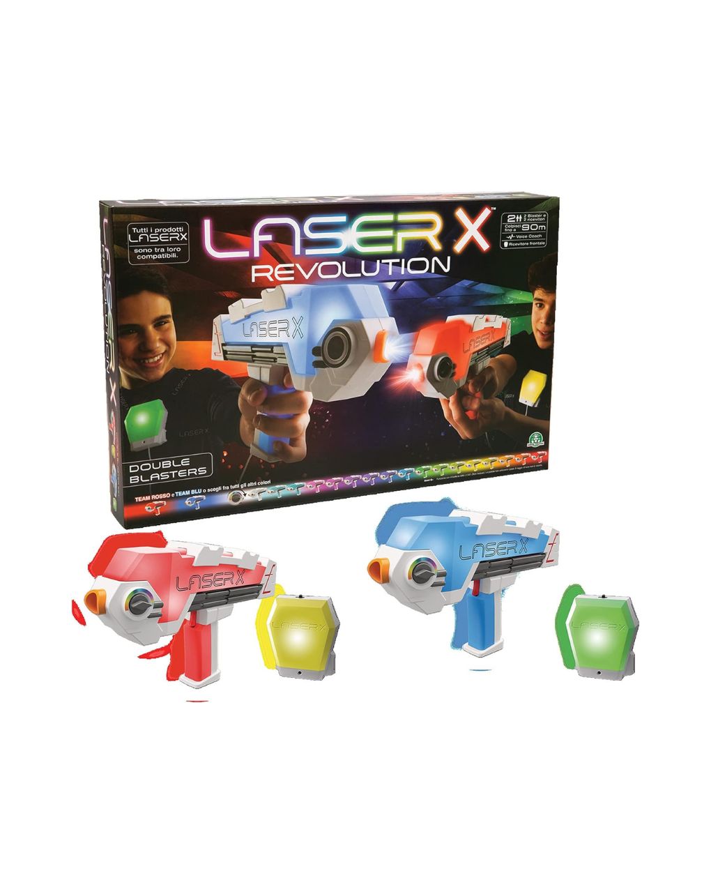 Laser x revolution blaster double blasters lae12000 - Giochi Preziosi