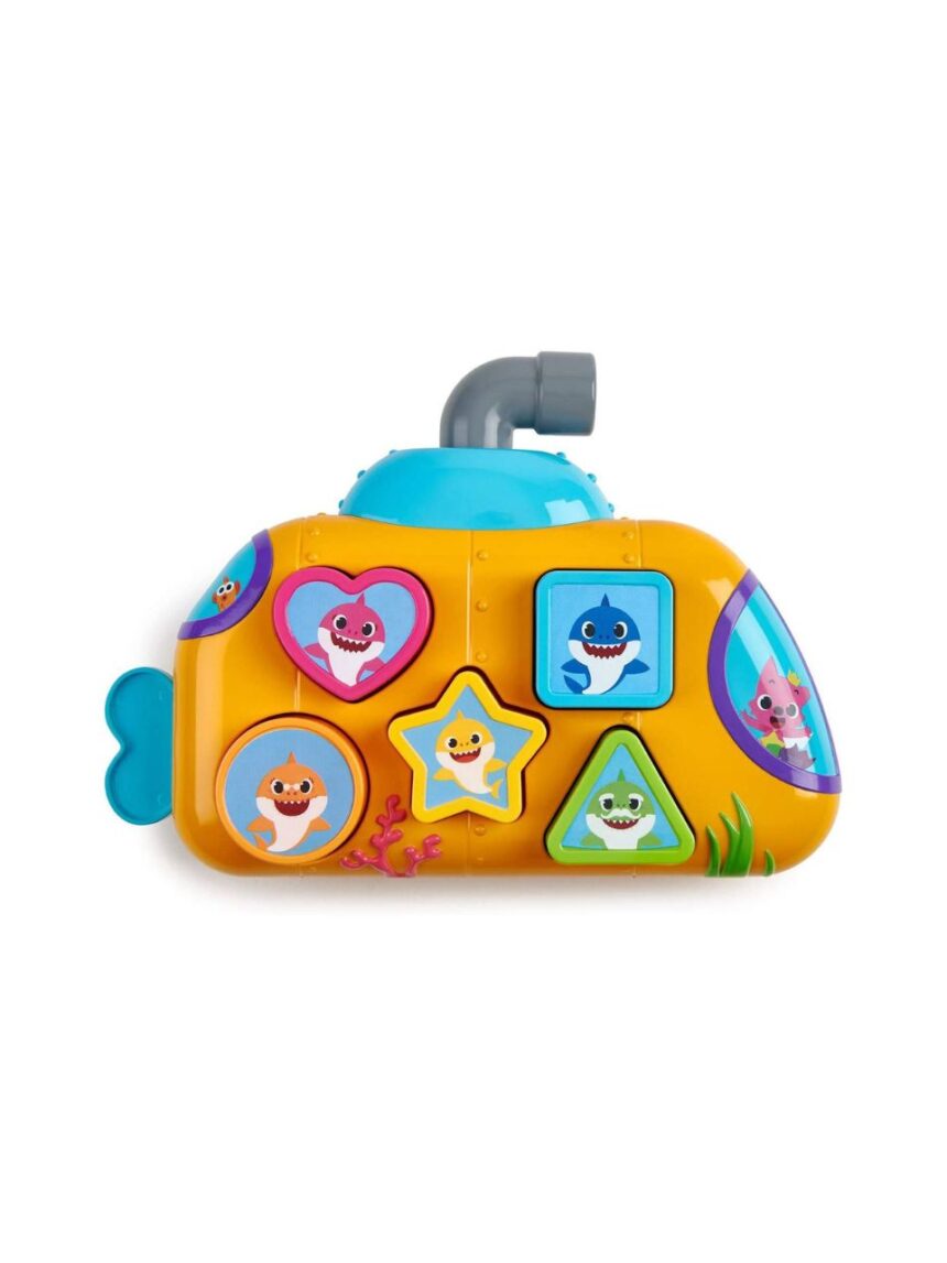 Baby shark μουσικό υποβρύχιο με σχήματα bah11000 - Giochi Preziosi
