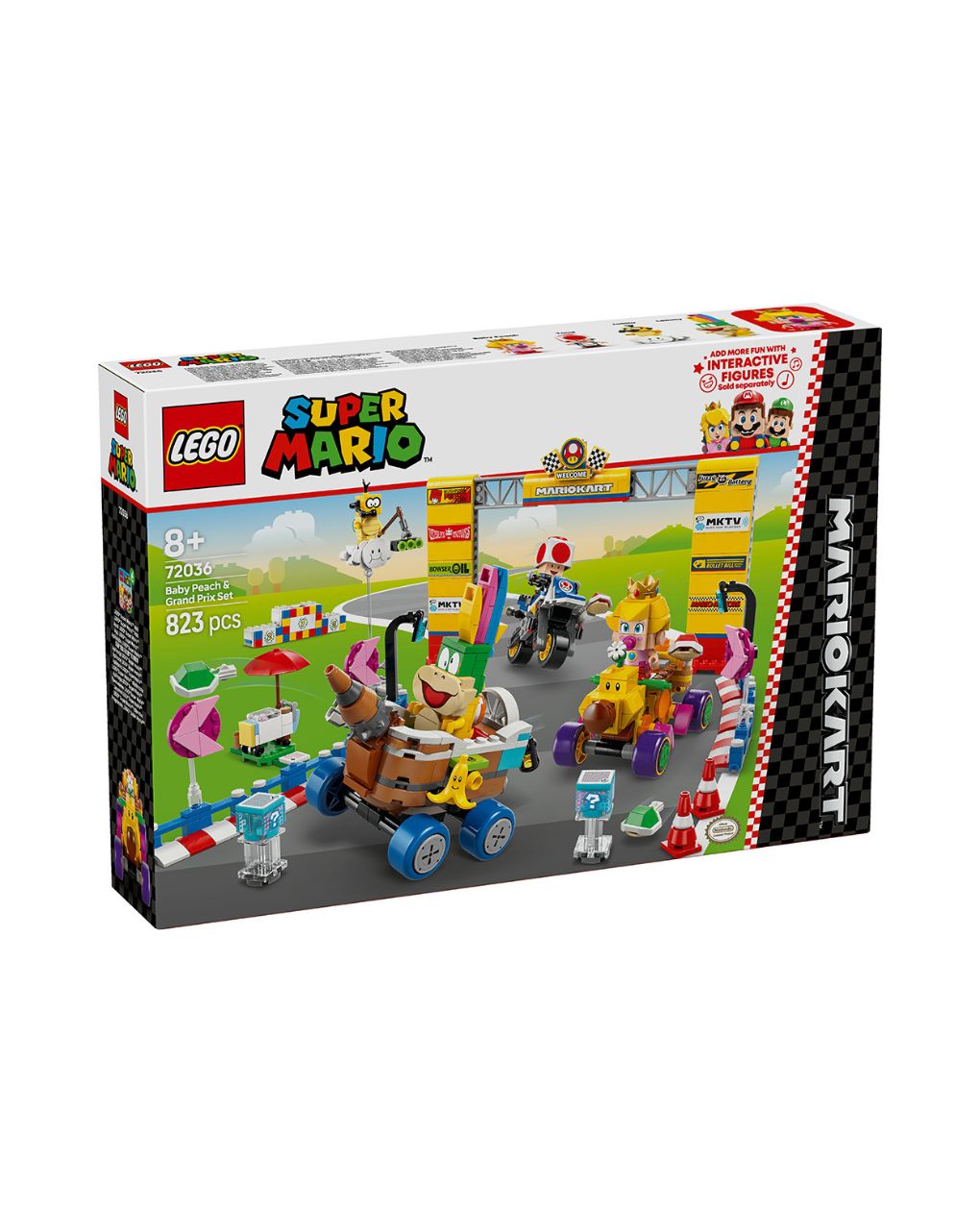 Lego super mario kart™ baby peach & grand prix set 72036 - Lego