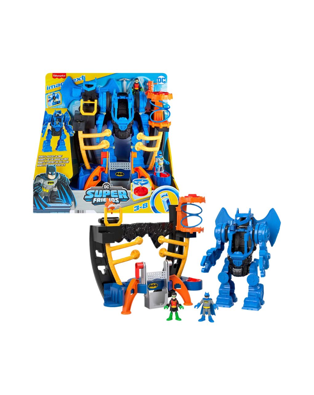 Fisher-price imaginext φρουριο ρομποτ hml02 - Fisher-Price