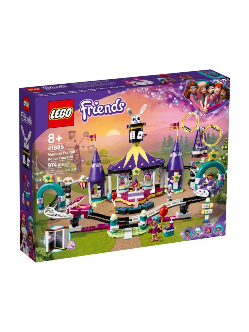 Lego friends magical funfair roller coaster 41685 - Lego, Lego Friends