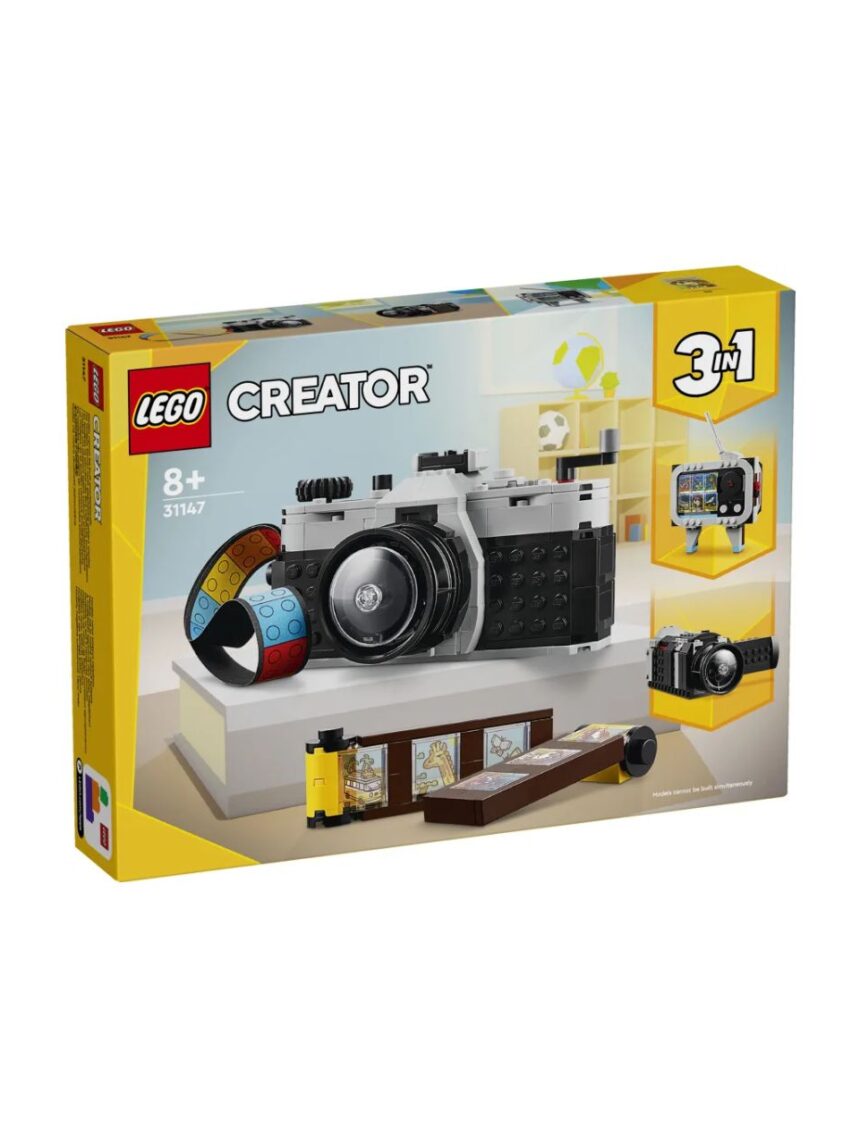 Lego creator 3in1 retro camera 31147 - Lego, Lego Creator