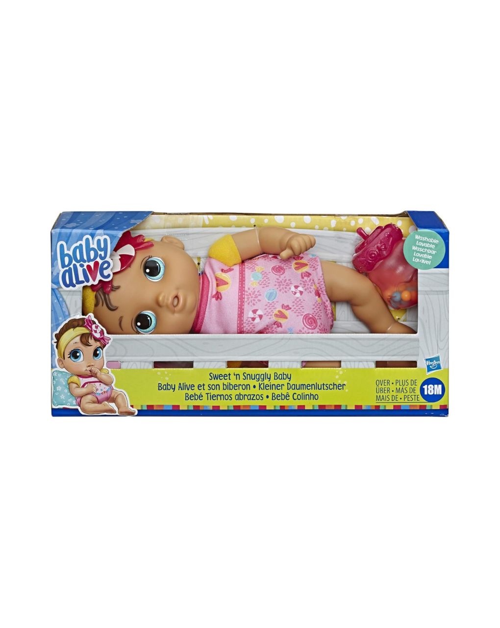 Hasbro baby alive sweet n snuggly baby e7599 - BABY ALIVE