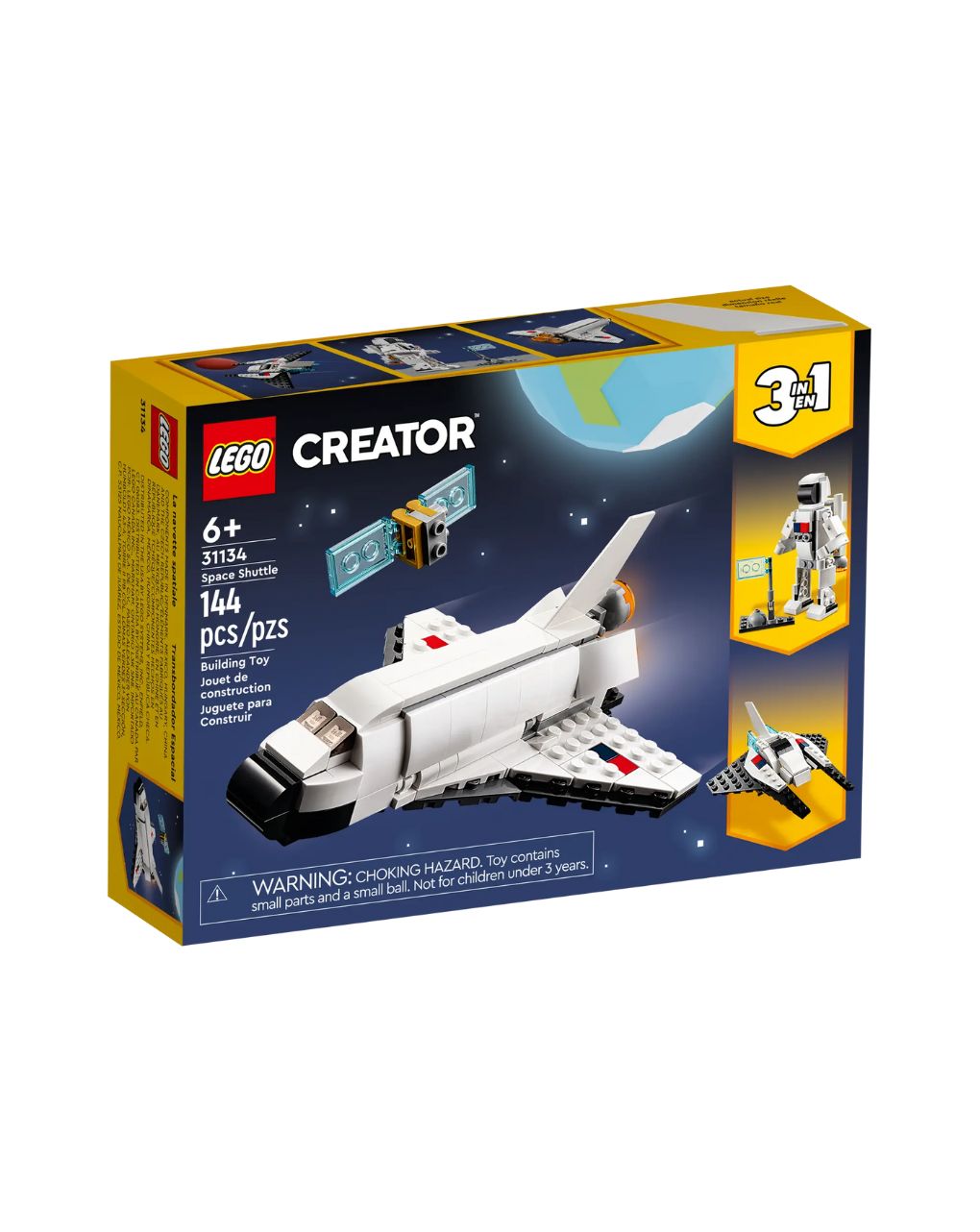 Lego creator 3in1 space shuttl 31134