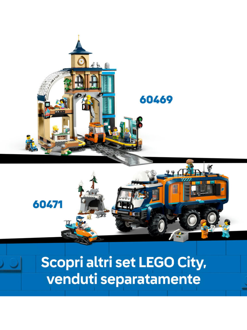 Lego city explorers' arctic polar express train 60470 - Lego