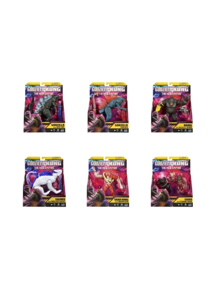 Giochi preziosi godzilla x kong φιγούρα 15cm mn303000 (6 σχέδια) - Giochi Preziosi