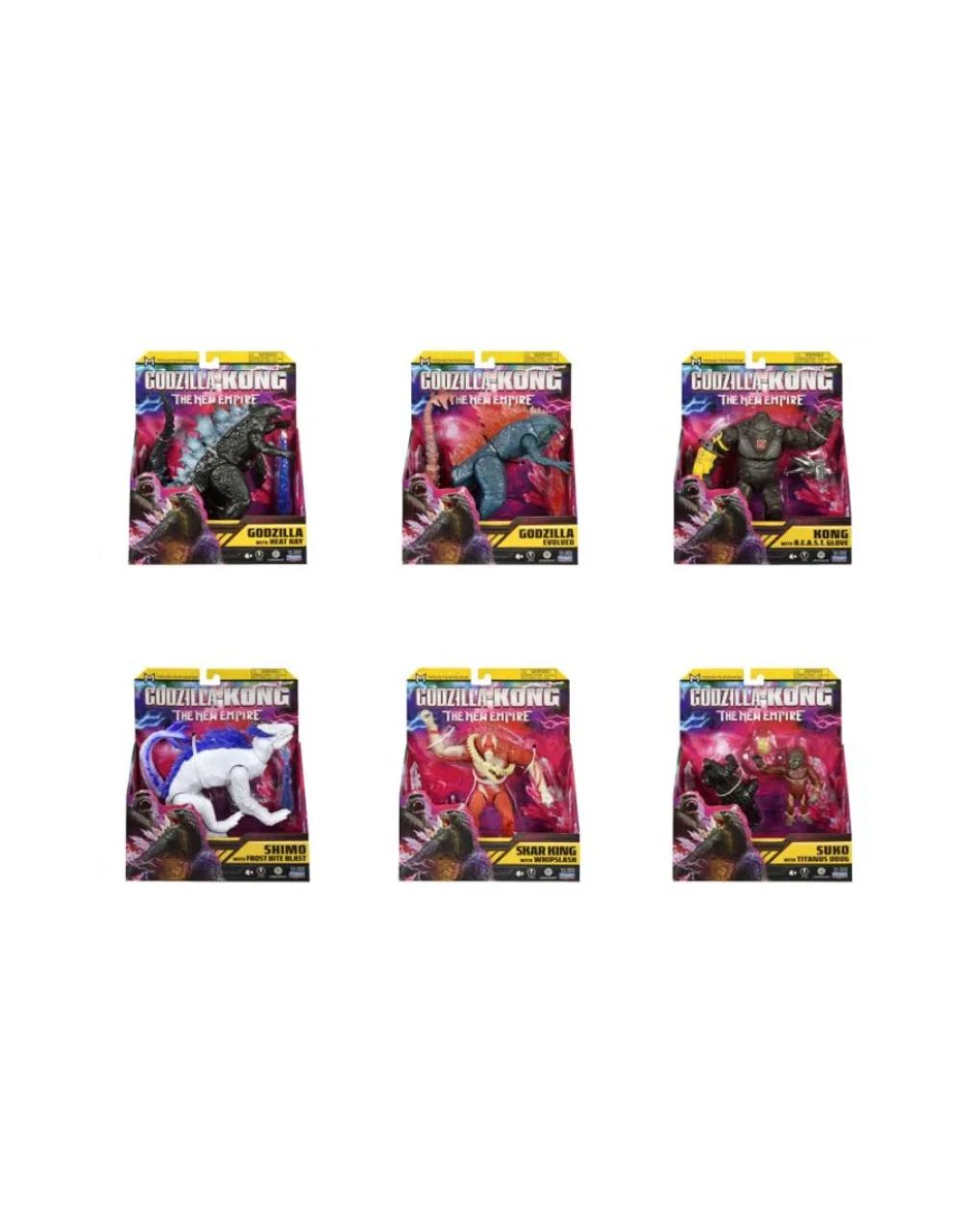 Giochi preziosi godzilla x kong φιγούρα 15cm mn303000 (6 σχέδια)