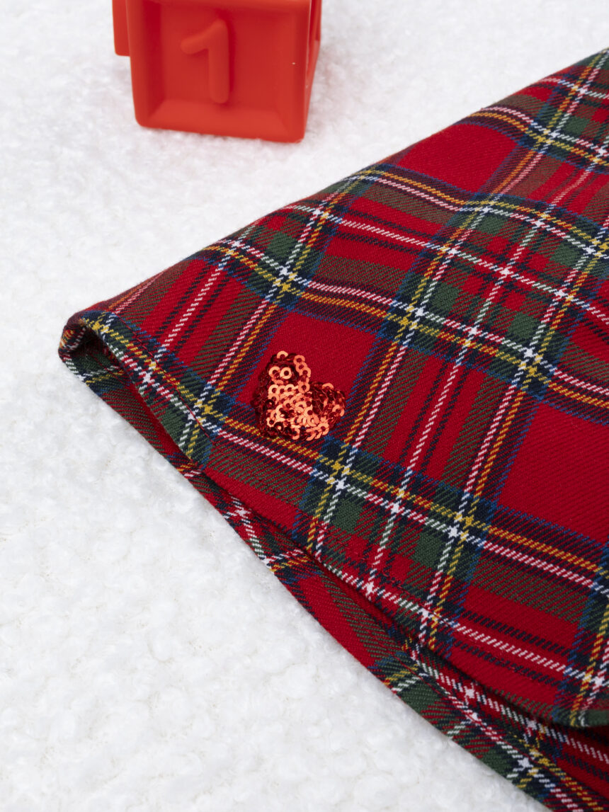 παιδική φούστα καρό με φιογκάκι classic για κορίτσι - Prénatal