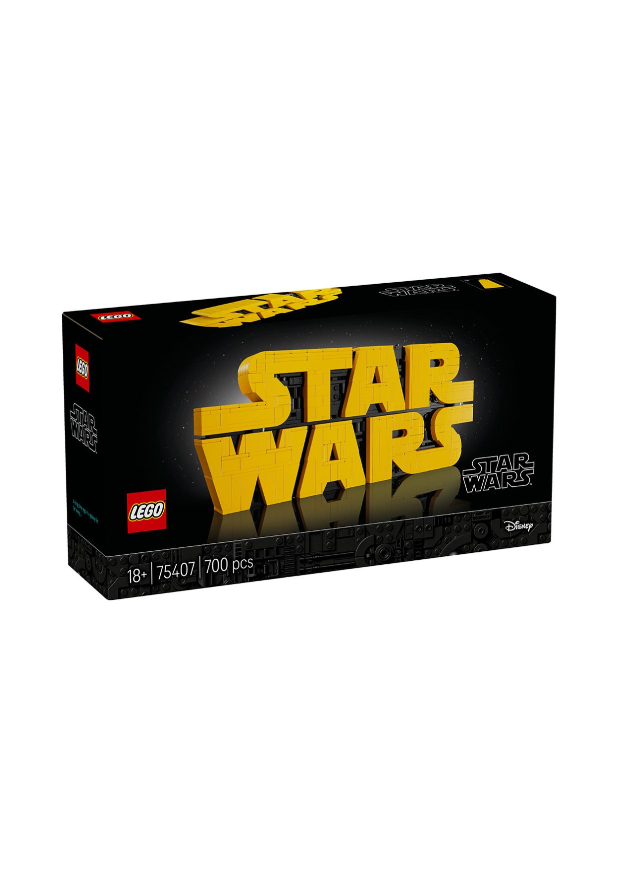 Lego star wars brick-built star wars logo 75407