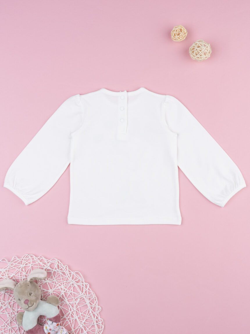 βρεφική μπλούζα λευκή minnie για κορίτσι - Prénatal