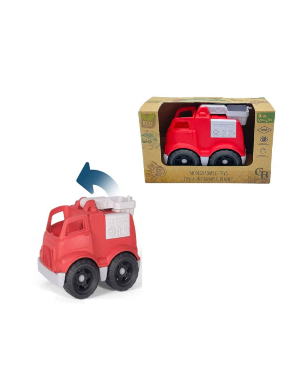 Green toys πυροσβεστικό ανακύκλωσης οικολογικό eco