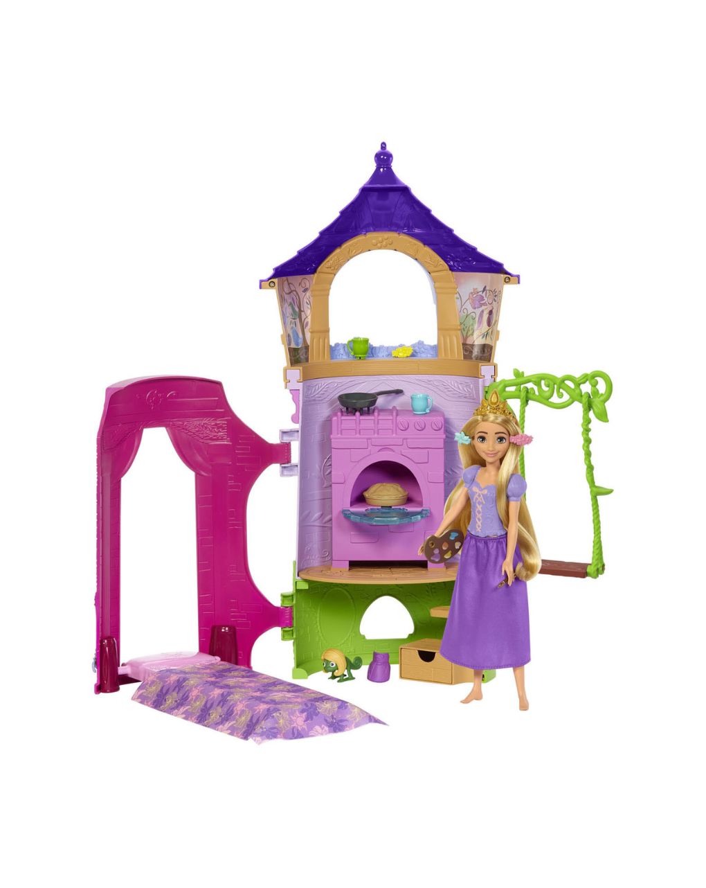 Mattel disney princess ο πύργος της rapunzel hlw30 - Disney Princess