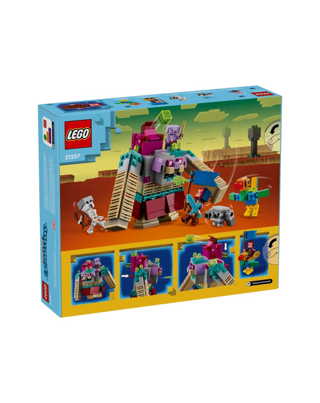 Lego minecraft legends the devourer showdown 21257 - Lego