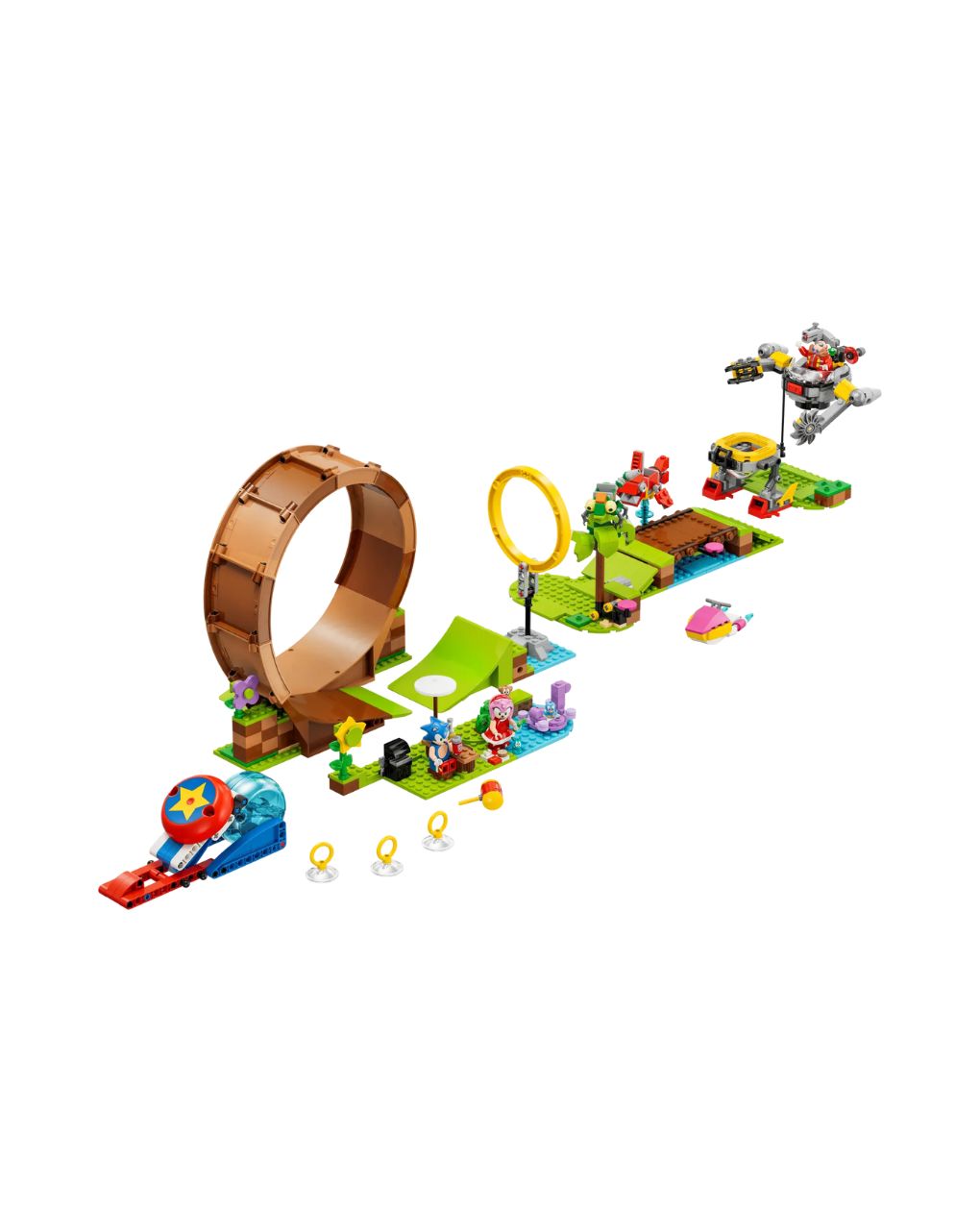 Lego sonic the hedgehog sonic's green hill zone loop challenge 76994 - Lego, LEGO SONIC