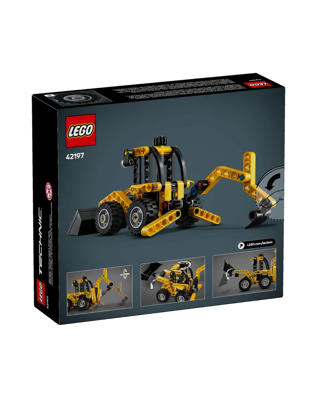 Lego technic backhoe loader 42197 - Lego