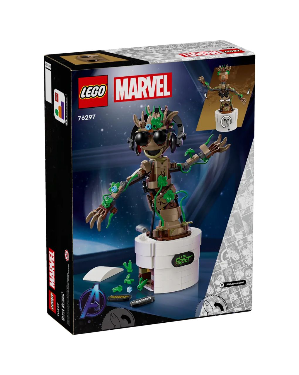 Lego marvel super heroes dancing groot 76297 - Lego, Lego Marvel Super Heroes