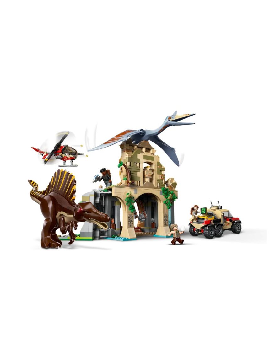 Lego jurassic world spinosaurus & quetzalcoatlus air mission 76976 - Lego