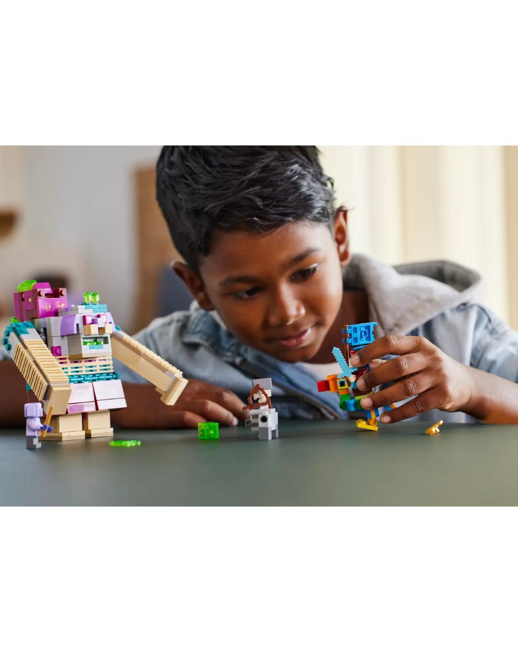 Lego minecraft legends the devourer showdown 21257 - Lego