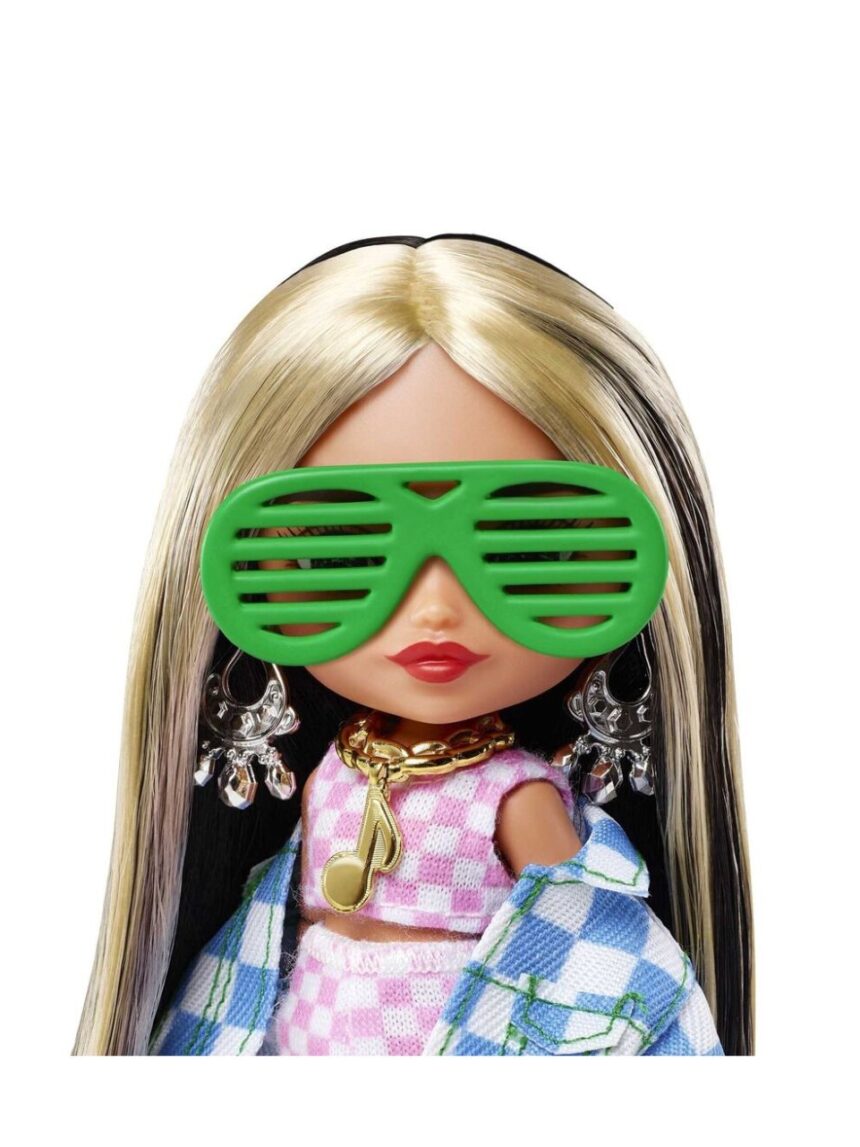 Mattel barbie κούκλα extra minis 14cm hgp64 - BARBIE