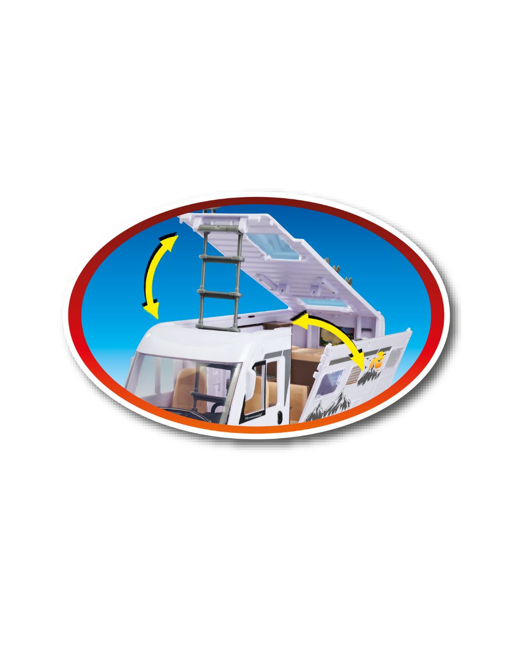 Motor & co hymer camper van και φιγούρες - Motor&Co